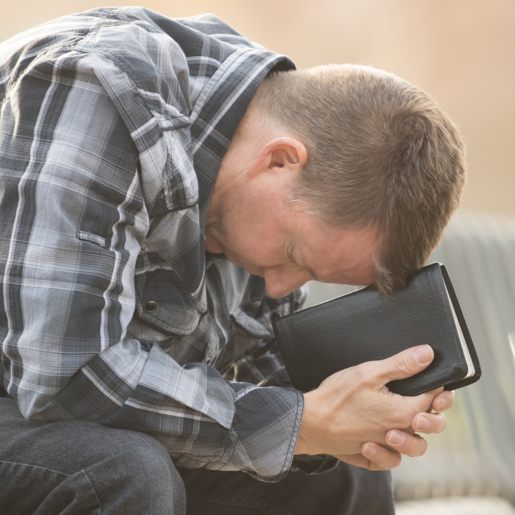 praying man