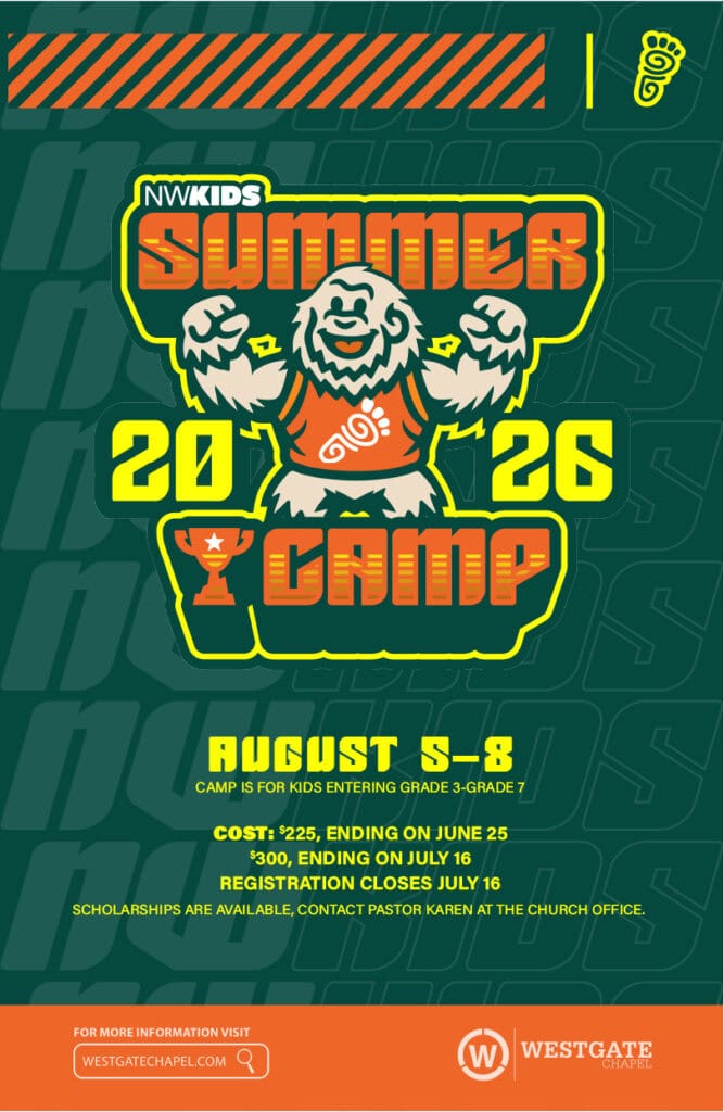 Graphic for Kids Summer Camp 2026