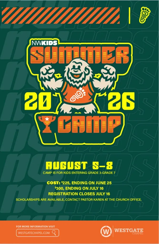 Graphic for Kids Summer Camp 2026