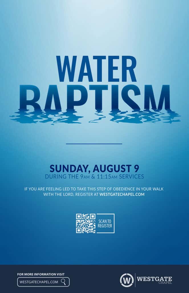 Graphic for Water Baptism
