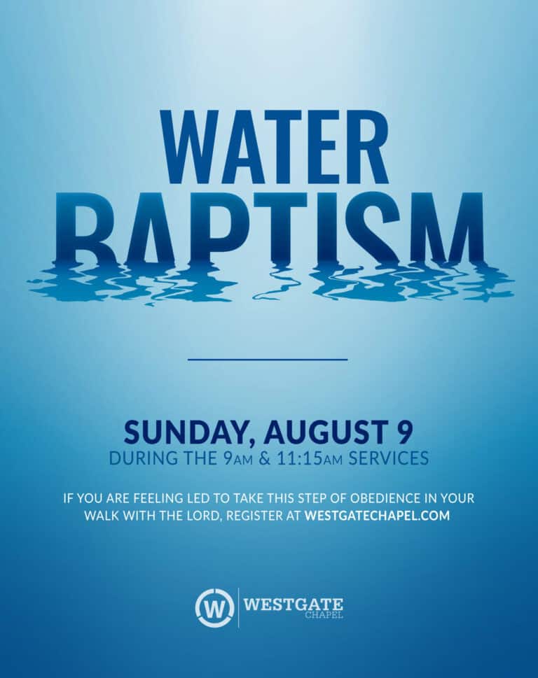 Graphic for Water Baptism